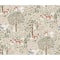 RoomMates Almond & Vintage Clara Jean Folklore Forest Peel & Stick Wallpaper